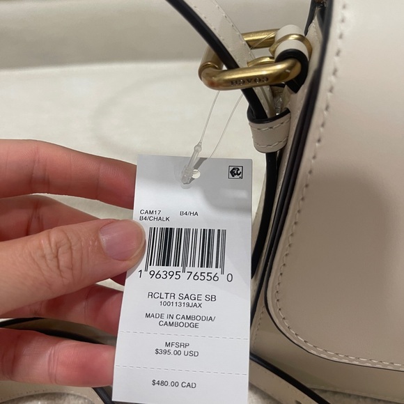 Coach Sage Shoulder Bag CAM17 – Chalk - Picture 6 of 10